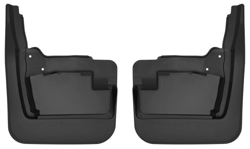 GMC Sierra 1500 Mud Guards - Front - Husky Liners - Custom-Molded - Black - `19-`23